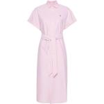 Robes Polo de créateur Ralph Lauren Polo Ralph Lauren roses en toile à manches courtes classiques pour femme 