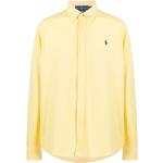 Chemises de créateur Ralph Lauren Polo Ralph Lauren jaunes à manches longues à manches longues pour homme 