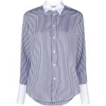 Chemises de créateur Ralph Lauren Polo Ralph Lauren blanches à rayures rayées à manches longues pour femme en promo 