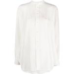 Chemises de créateur Ralph Lauren Polo Ralph Lauren blanc d'ivoire en soie à manches longues pour femme 