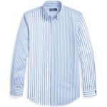 Chemises de créateur Ralph Lauren Polo Ralph Lauren bleu ciel à rayures en coton rayées à manches longues col button down Taille XXL pour homme en promo 