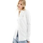 Chemises oxford de créateur Ralph Lauren Polo Ralph Lauren blanches à manches longues Taille M classiques pour femme 