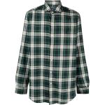 Chemises oxford de créateur Ralph Lauren Polo Ralph Lauren vertes à carreaux à manches longues classiques pour homme en promo 