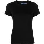T-shirts col rond de créateur Ralph Lauren Polo Ralph Lauren noirs en jersey à col rond pour femme 