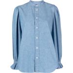 Chemises en jean de créateur Ralph Lauren Polo Ralph Lauren bleues Taille XS pour femme 