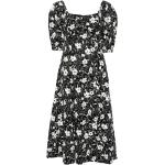 Polo Ralph Lauren robe mi-longue à fleurs - Noir