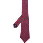 Cravates en soie de créateur Ralph Lauren Polo Ralph Lauren rouge framboise à motif papillons Tailles uniques pour homme 