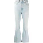 Jeans taille haute de créateur Ralph Lauren Polo Ralph Lauren bleues claires en coton mélangé éco-responsable W30 L29 classiques pour femme 