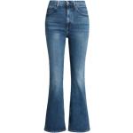 Jeans flare de créateur Ralph Lauren Polo Ralph Lauren bleus en cuir éco-responsable Taille 3 XL look vintage pour femme 