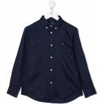 Chemises Ralph Lauren Polo Ralph Lauren Kids bleues en lin de créateur Taille 6 ans classiques pour fille de la boutique en ligne Miinto.fr avec livraison gratuite 