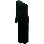Robes de soirée longues de créateur Ralph Lauren Polo Ralph Lauren vert sapin en velours éco-responsable à manches longues Taille XS pour femme en promo 