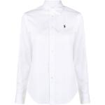 Chemises de créateur Ralph Lauren Polo Ralph Lauren blanches à manches longues à manches longues classiques pour femme 