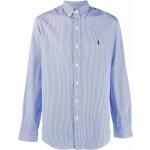 Polo Ralph Lauren chemise rayée à logo - Bleu