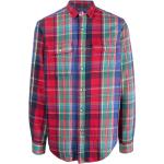 Chemises de créateur Ralph Lauren Polo Ralph Lauren rouges à carreaux à carreaux pour homme 