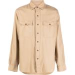 Chemises de créateur Ralph Lauren Polo Ralph Lauren beiges à manches longues à manches longues classiques pour homme en promo 