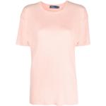 T-shirts de créateur Ralph Lauren Polo Ralph Lauren roses en jersey à manches courtes pour femme 