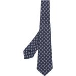 Cravates en soie de créateur Ralph Lauren Polo Ralph Lauren bleu marine à motif paisley à motif papillons Tailles uniques pour homme 