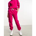Pantalons classiques de créateur Ralph Lauren Polo Ralph Lauren roses à logo en polaire Taille L look casual pour femme 