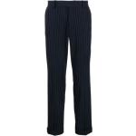 Pantalons de costume de créateur Ralph Lauren Polo Ralph Lauren bleu marine à rayures en viscose éco-responsable pour homme 