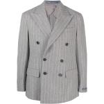 Blazers de créateur Ralph Lauren Polo Ralph Lauren gris à rayures en viscose à manches longues Taille XS pour homme en promo 
