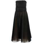 Robes à pois de créateur Ralph Lauren Polo Ralph Lauren noires à pois en tulle éco-responsable Taille XXS pour femme 
