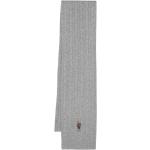 Écharpes à mailles de créateur Ralph Lauren Polo Ralph Lauren grises Tailles uniques pour homme en promo 