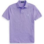 Polos unis de créateur Ralph Lauren Polo Ralph Lauren violets en coton à manches courtes Taille XS pour homme 