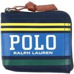 Portefeuilles de créateur Ralph Lauren Polo Ralph Lauren bleu nuit en cuir en cuir pour homme 