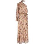 Robes fleuries de créateur Ralph Lauren Polo Ralph Lauren beiges à fleurs en viscose longues Taille XXS pour femme en promo 