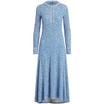 Robes fleuries de créateur Ralph Lauren Polo Ralph Lauren bleues à fleurs en coton midi à manches longues Taille XS pour femme 