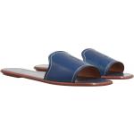 Sandales de créateur Ralph Lauren Polo Ralph Lauren bleues 