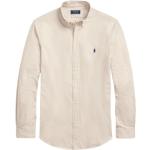 Chemises de créateur Ralph Lauren Polo Ralph Lauren beiges à rayures en popeline rayées Taille XXL look casual 