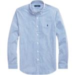 Chemises de créateur Ralph Lauren Polo Ralph Lauren bleues à rayures en popeline rayées Taille XXL look casual pour homme 