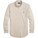 Chemises cintrées de créateur Ralph Lauren Polo Ralph Lauren blanches à carreaux en coton stretch Taille XL look casual pour homme 