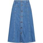 Minijupes en jean de créateur Ralph Lauren Polo Ralph Lauren bleues en coton mi-longues Taille L pour femme 