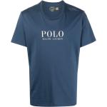 T-shirts à imprimés de créateur Ralph Lauren Polo Ralph Lauren bleus à manches courtes pour homme en promo 