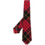Cravates de créateur Ralph Lauren Polo Ralph Lauren rouges à carreaux à motif papillons Tailles uniques pour homme 