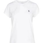 T-shirts col rond de créateur Ralph Lauren Polo Ralph Lauren blancs à manches courtes à col rond Taille XL pour femme 
