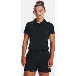 Polos Under Armour Playoff noirs Taille L pour femme 