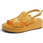 Pons Quintana - Shoes > Sandals > Flat Sandals - Orange -