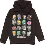 Sweats à capuche noirs Minecraft look fashion pour garçon de la boutique en ligne Amazon.fr Amazon Prime 