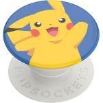 PopGrip Design Pikachu pour Smartphone, Bague et Support Universel Popsockets Blanc