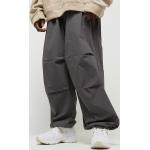 Pantalons taille élastique Urban Classics gris en coton Taille XXL pour homme 
