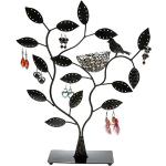 Porte-bijoux arbre noirs à clous en lot de 60 look fashion 