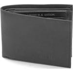 Porte-cartes en cuir Arthur & Aston noirs en cuir de vache look dandy pour homme 
