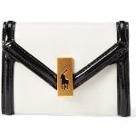 Porte-cartes en cuir de créateur Ralph Lauren Polo Ralph Lauren noirs en cuir look vintage pour femme 