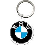 Porte-clés gris acier en acier Licence BMW 