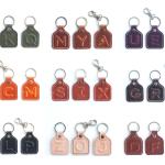 Porte-clés voitures pour la fête des mères en cuir à motif voitures personnalisés 