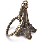 Porte-clés Tour Eiffel romantiques 