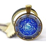 Porte-clés bronze Stargate fait main look fashion 